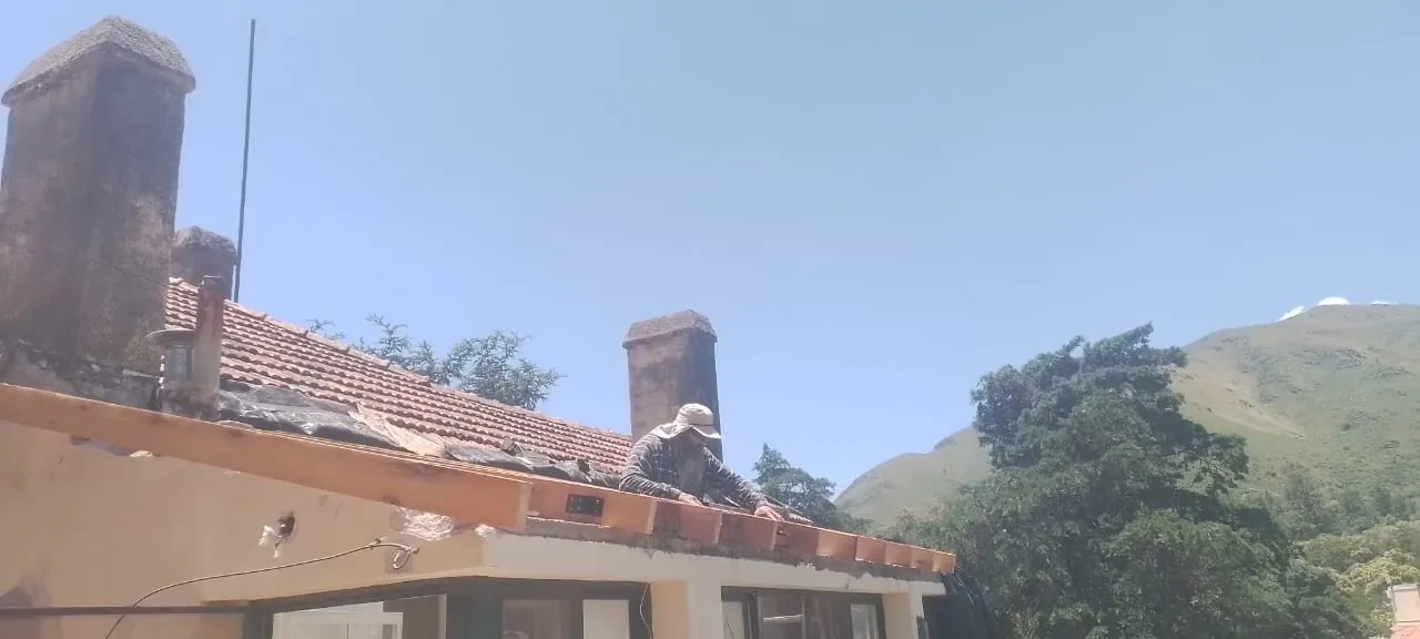 Trabajo en techo – SC Construcción
